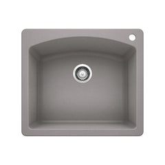 BLANCO Blanco 440209 Diamond 25 x 22 in. 1 Hole Composite Single Bowl Dual Mount Kitchen Sink