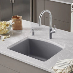 BLANCO Blanco 440209 Diamond 25 x 22 in. 1 Hole Composite Single Bowl Dual Mount Kitchen Sink