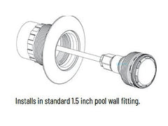 PENTAIR Pentair EC-620429 MicroBrite White Pool and Spa LED Light 12V 100 ft Cord