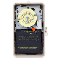 INTERMATIC Intermatic T104P201 NEMA 3R Plastic Case 208 to 277 VAC 60 Hz 40 Amp DPST Electromechanical Time Switch with Pool Heater