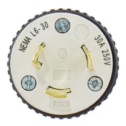 HUBBELL Hubbell L630P Wiring Device-Kellems Twist-Lock Plug 30A 250V L6-30P