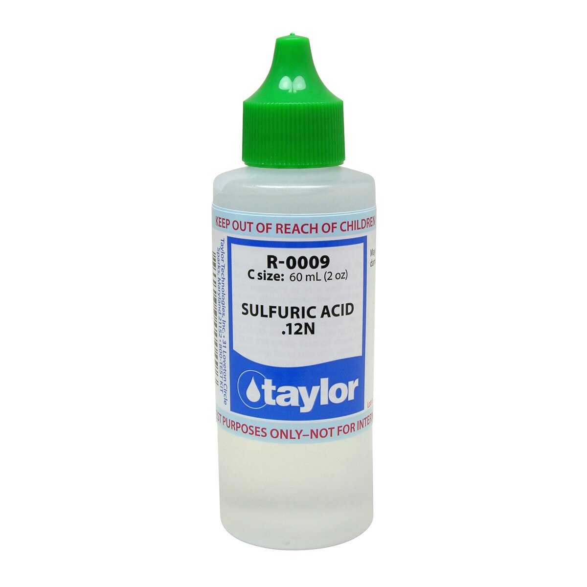TAYLOR TECHNOLOGIES R-0009-C CHEMICALS