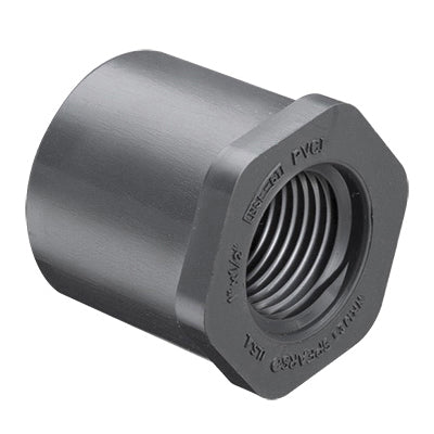 SPEARS Spears 838-421 4X2-1/2 PVC Reducing Bushing Spigot x FNPT SCH 80/XH