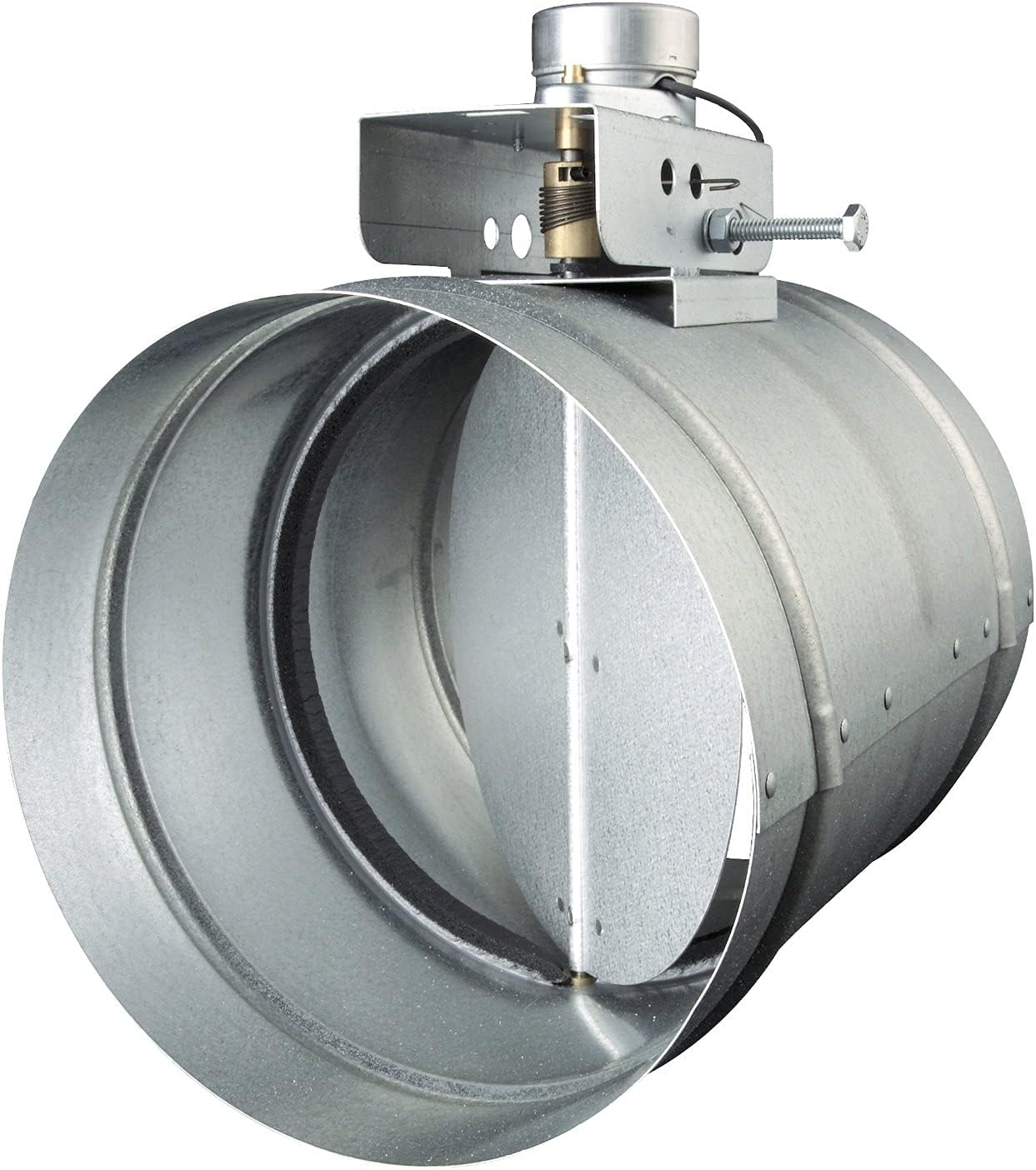BROAN-NUTONE Broan MD8TU Make-Up Air Damper 24 Volts 8 Inches Universal Automatic Replacement MD8TU