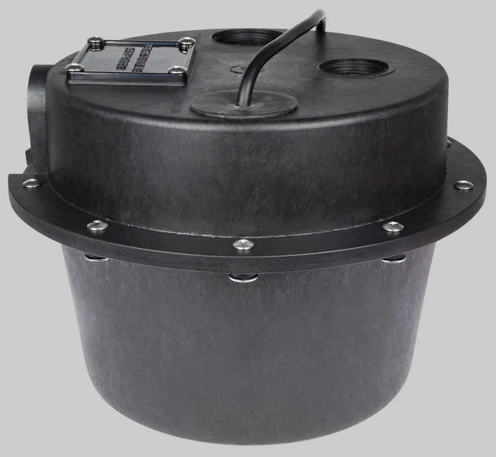 LITTLE GIANT Little Giant 506065 Drainosaur 1/3 HP 115V Cast Iron Submersible Sump Pump with 3.5 gal Tank