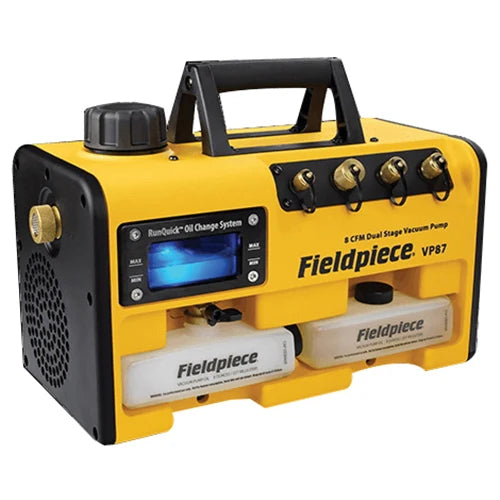 FIELDPIECE Fieldpiece VP87 Dual Stage Vacuum Pump 120 Volts 8 CFM VP87