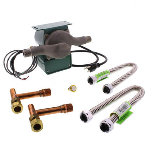 TACO Taco 008-CT-USK On Command 1/2 Inch MPT Pump with Plumbing Connection Kit