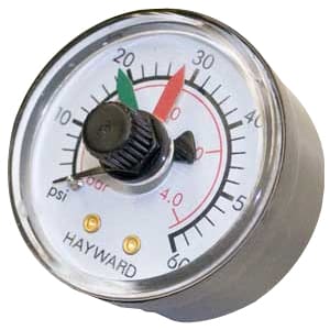 HAYWARD Hayward ECX2712B1 Boxed Pressure Gauge with Dial