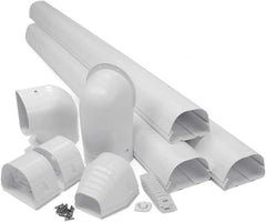 DAIKIN Rectorseal 84105 Lineset Wall Duct Kit HVAC 4.5 Inch White LDK122W