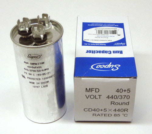 BROAN-NUTONE CD40+5X440 CAPACITORS