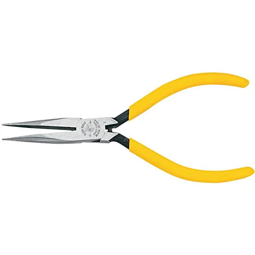 KLEIN TOOLS Klein Tools D307-51/2C Slim Long-Nose Pliers 5-Inch 1/32-Inch Point Diameter