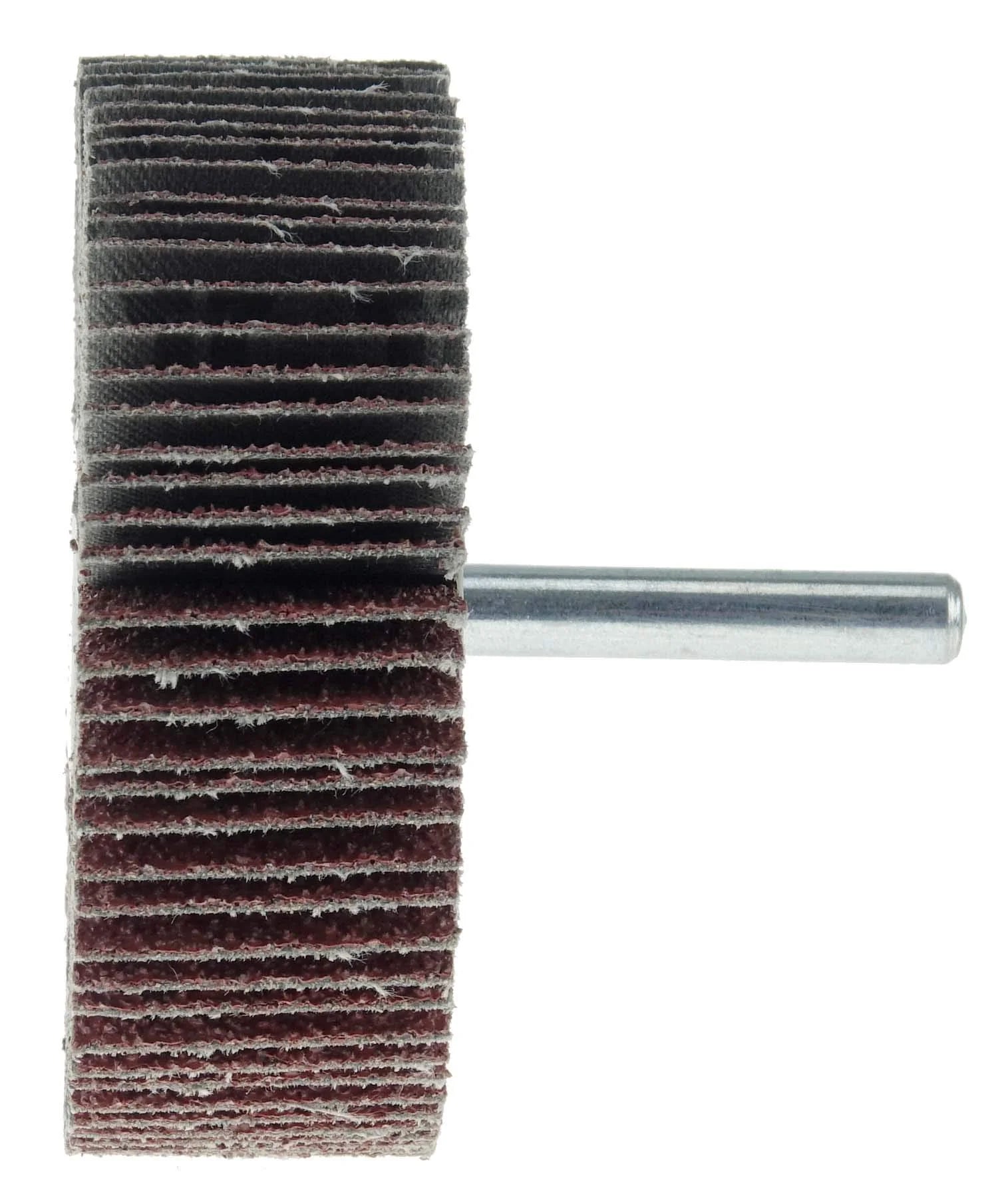 WEILER Weiler 30778 Wolverine Coated Abrasive Flap Wheel 40 Grit 2-1/2 inches x 1 inch x 1/4 inch Stem Pack of 10