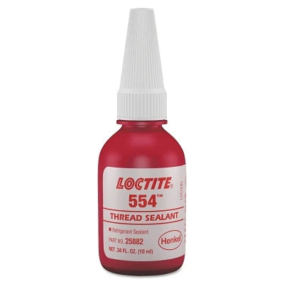 LOCTITE Henkel Loctite 231643 Red 10 ml Liquid Thread Sealant 554