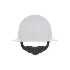 MSA SAFTEY MSA 475408 Skullgard Full-Brim Hard Hat with Fas-Trac III Ratchet Suspension in White - Radiant Heat Protection Up to 350F