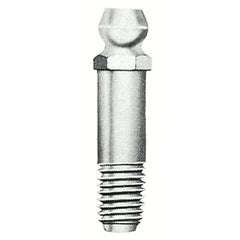 ALEMITE Alemite 1698-B Hydraulic Fitting Straight 1-1/8 in L Male/Male 1/4 in (SAE)