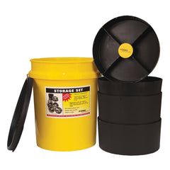 KING King 47502 Storage Organizer Pail 5 Gallon Plastic