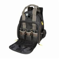 CLC CUSTOM LEATHER CRAFT CLC L255 Tech Gear Lighted Backpack Black 53 Compartments