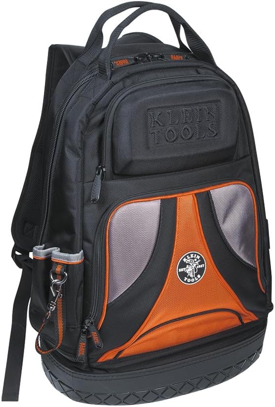 KLEIN TOOLS Klein Tools 55421BP-14 Tradesman Pro Tool Bag Backpack 20 Inch 39 Pockets