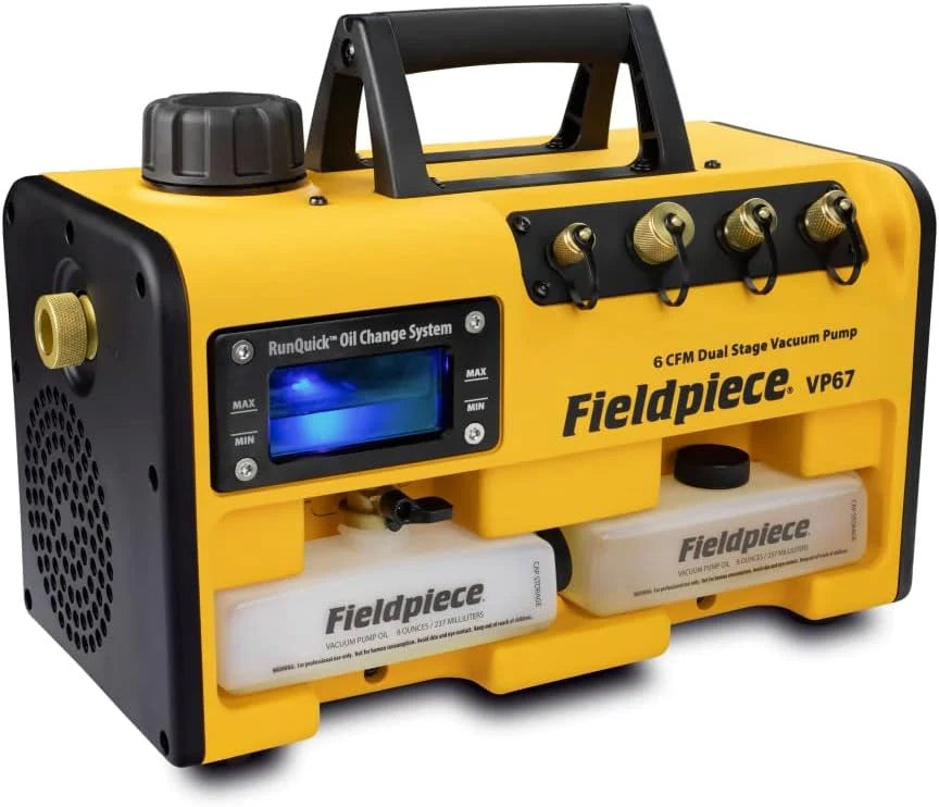 FIELDPIECE Fieldpiece VP67 Vacuum Pump 6 CFM 120 VAC