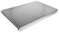 DAIKIN Southwark Metal Manufacturing 212010-SW End Cap, Trunk Duct, 20 in x 10 in x 21 gauge, Galv Steel
