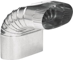DAIKIN Southwark Metal Manufacturing 1167 Oval Pipe - 7 Vertical 90 Elbow