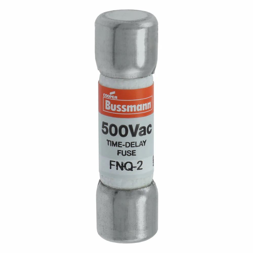 EATON Bussmann FNQ-2 FUSE 2A 500VAC 10KAIC SUPPLEMENTAL CRTG