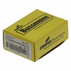 EATON Bussmann FNQ-R-10 FUSE 10A 600V 200KAIC CC CYL REJECTION