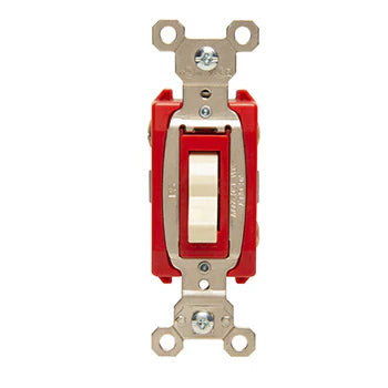 LEGRAND Pass & Seymour PS20AC3I 3-Pole 3-Way Heavy Duty Toggle Switch 120/277 VAC