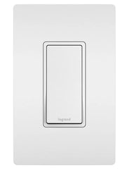 LEGRAND Pass & Seymour TM870WSL 1-Pole Decorator Rocker Switch 15 A 120 VAC