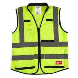 MILWAUKEE Milwaukee 48-73-5042 High Visibility Yellow Performance Safety Vest - L/XL