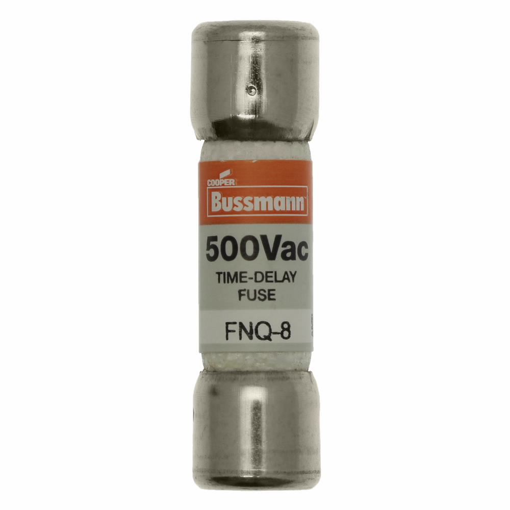 EATON Bussmann FNQ-8 500v 8amp Time-Delay Midget Fuse