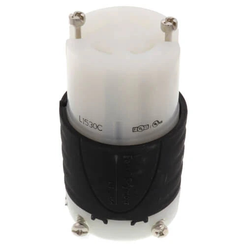LEGRAND Pass & Seymour L1530C Connector 250VAC 30A 4Wire NEMA L15-30R
