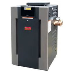 Raypak 017374 B-R406A-EN-C Digital Natural Gas Heater 406,000 BTU - Bronze Headers ASME
