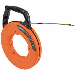 KLEIN TOOLS Klein Tools 56351 Fiberglass Fish Tape with Spiral Steel Leader 100-Foot