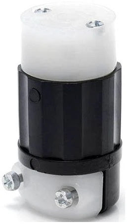 LEVITON Leviton ML2-C Locking Connector 15 Amp 125 Volt Industrial Grade NEMA ML1R