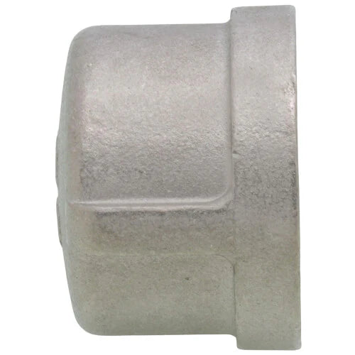 MERIT BRASS Merit Brass K416-16 Banded Pipe Cap, 1 in, FNPT, 150 lb, 304/304L Stainless Steel