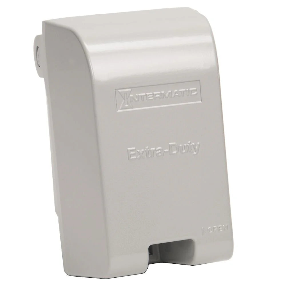 INTERMATIC Intermatic WP1250MVXD Two Gang Extra-Duty Weatherproof In-Use Receptacle Cover Vertical
