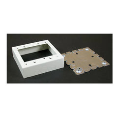 WIREMOLD Wiremold 5748-2WH Double-Gang Switch & Receptacle Device Box Fitting (White)
