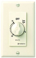 INTERMATIC Intermatic FD15MAC 15 Minute 125 to 277 VAC 60 Hz SPST Almond Countdown Timer