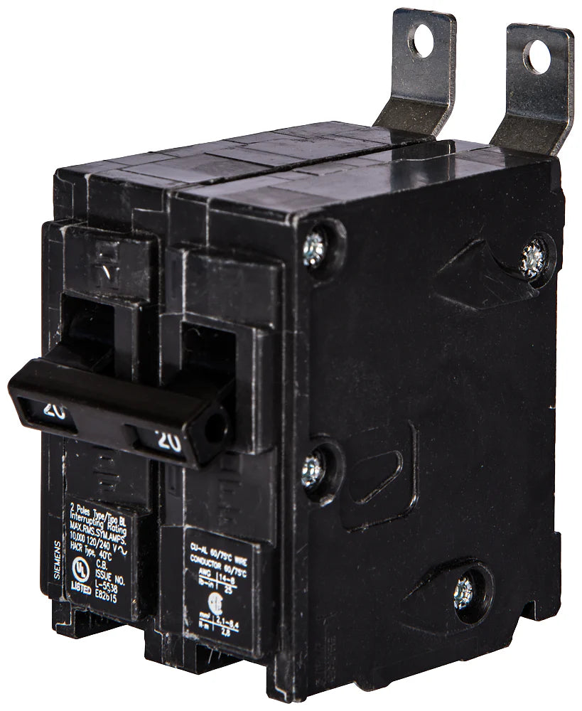 SIEMENS Siemens B215 2-Pole 15 Amp 120/240 Volt 10 K Circuit Breaker