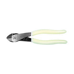 KLEIN TOOLS Klein D248-8-GLW Diagonal Cutting Pliers Angled, Hi-Viz, 8-Inch