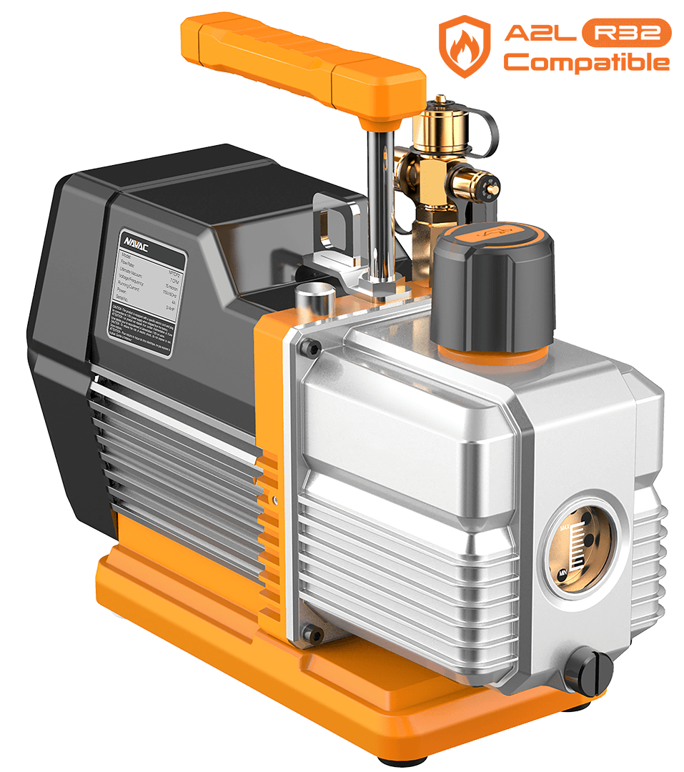 NAVAC NAVAC NP7DP2 Vaccum Pump 115 V 7 CFM Flow Rate 15 Micron Max Vacuum