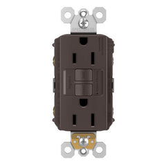 LEGRAND Pass & Seymour 1597 Self-Test GFCI Receptacle 15A 125V Brown