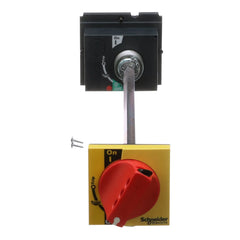 Square D S29340 Red Door Mounted Rotary Handle