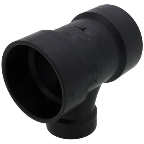 NIBCO NIBCO I098800 DWV Sanitary Tee 3 x 2 x 3 in Nominal Hub ABS