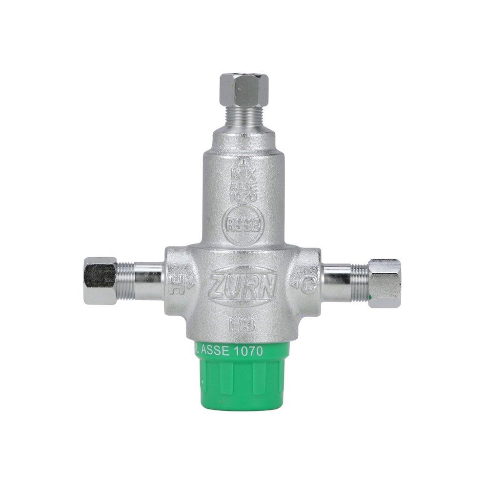 ZURN Zurn 38-ZW3870XLT Aqua-Gard 3/8 in. 3-Port Compression Thermostatic Mixing Valve