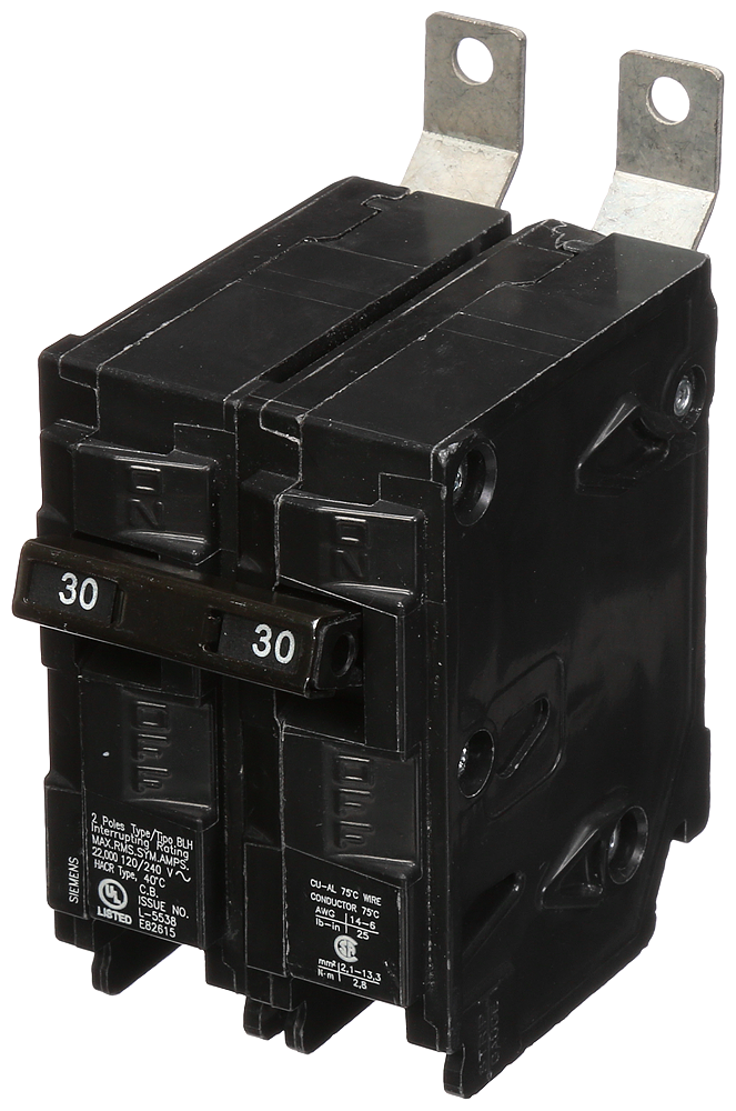 SIEMENS Siemens B230H Circuit Breaker 30 Amp 120/240 Volt 22 K