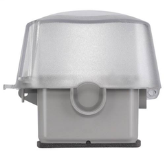 INTERMATIC Intermatic WP5110C 1-Gang Horizontal/Vertical Hinge Weatherproof Cover 3-5/8 Inch