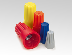 Nairn Sales & Marketing PP-WC-YELLOW Connector, Twist-On Wire, 22 to 10 AWG, Yellow