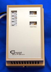 Crandall TK-1811-CS&S Pneumatic Zero Energy Band Room Thermostats- Reverse Acting